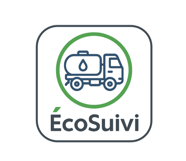 Logo ÉcoSuivi — logiciel d'assainissement par APP France